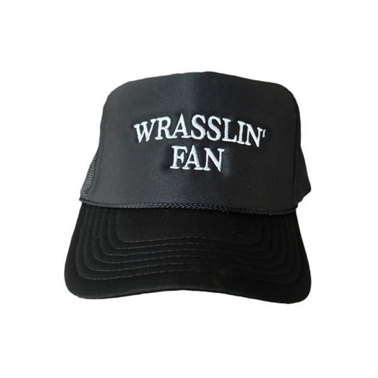 Wrasslin’ Fan Black/White