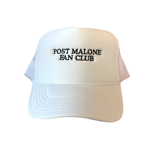 POST MALONE FAN CLUB (White)