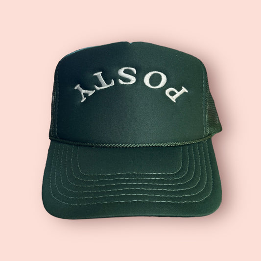 POSTY Green Trucker Hat